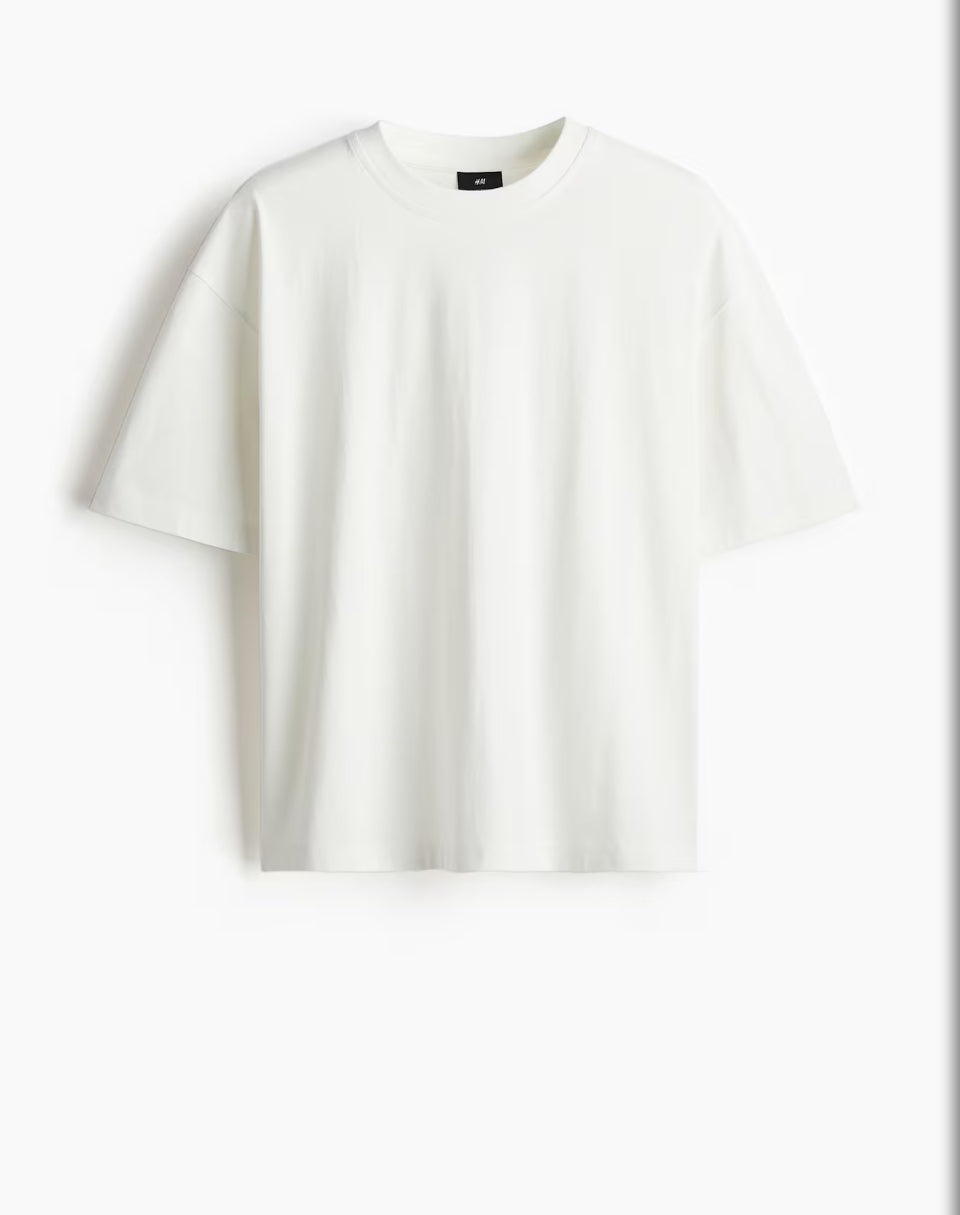 OVERSIZED FIT COTTON T-SHIRT H&M
